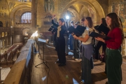 San Marco a Venezia ed il coro Clarière: foto di Gabriele Corti